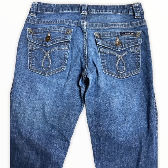 CALVIN klein boot cut jeans size 8 C21 - Picture 5 of 10